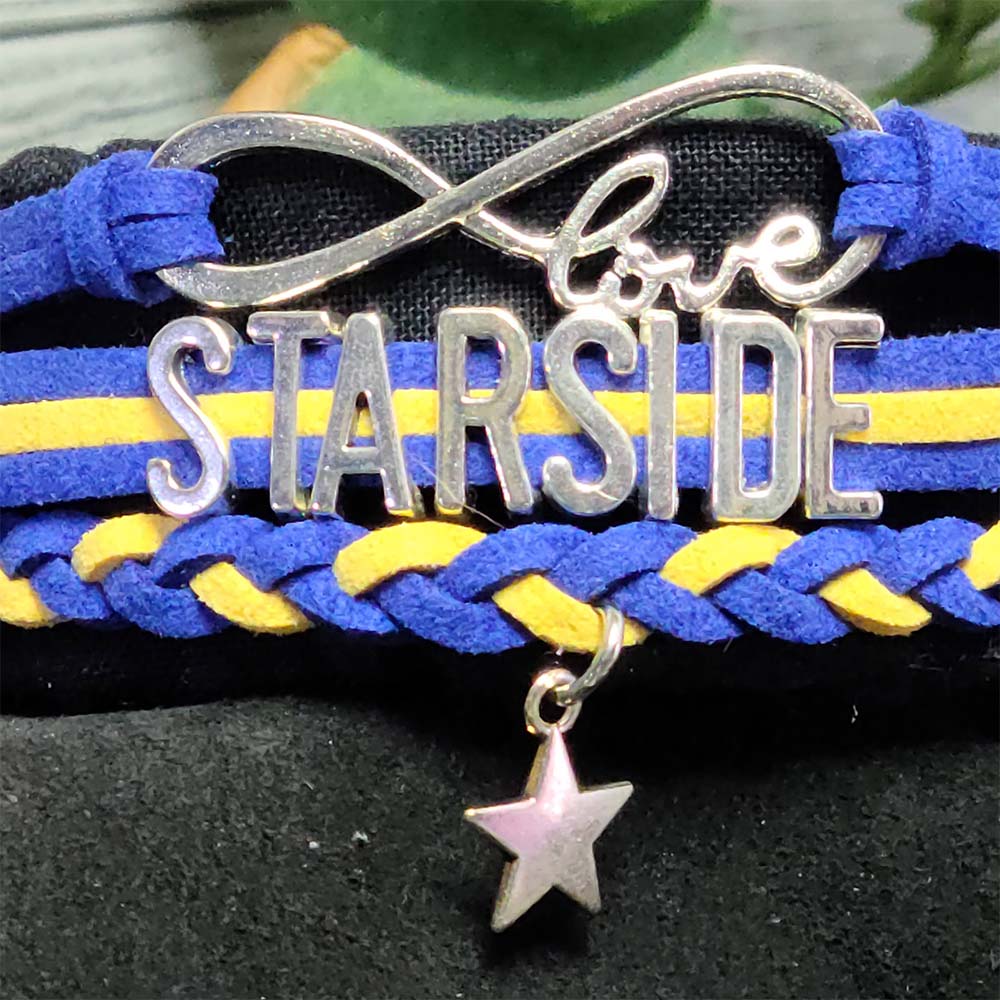 Starside Elementary Braided Charm Bracelet